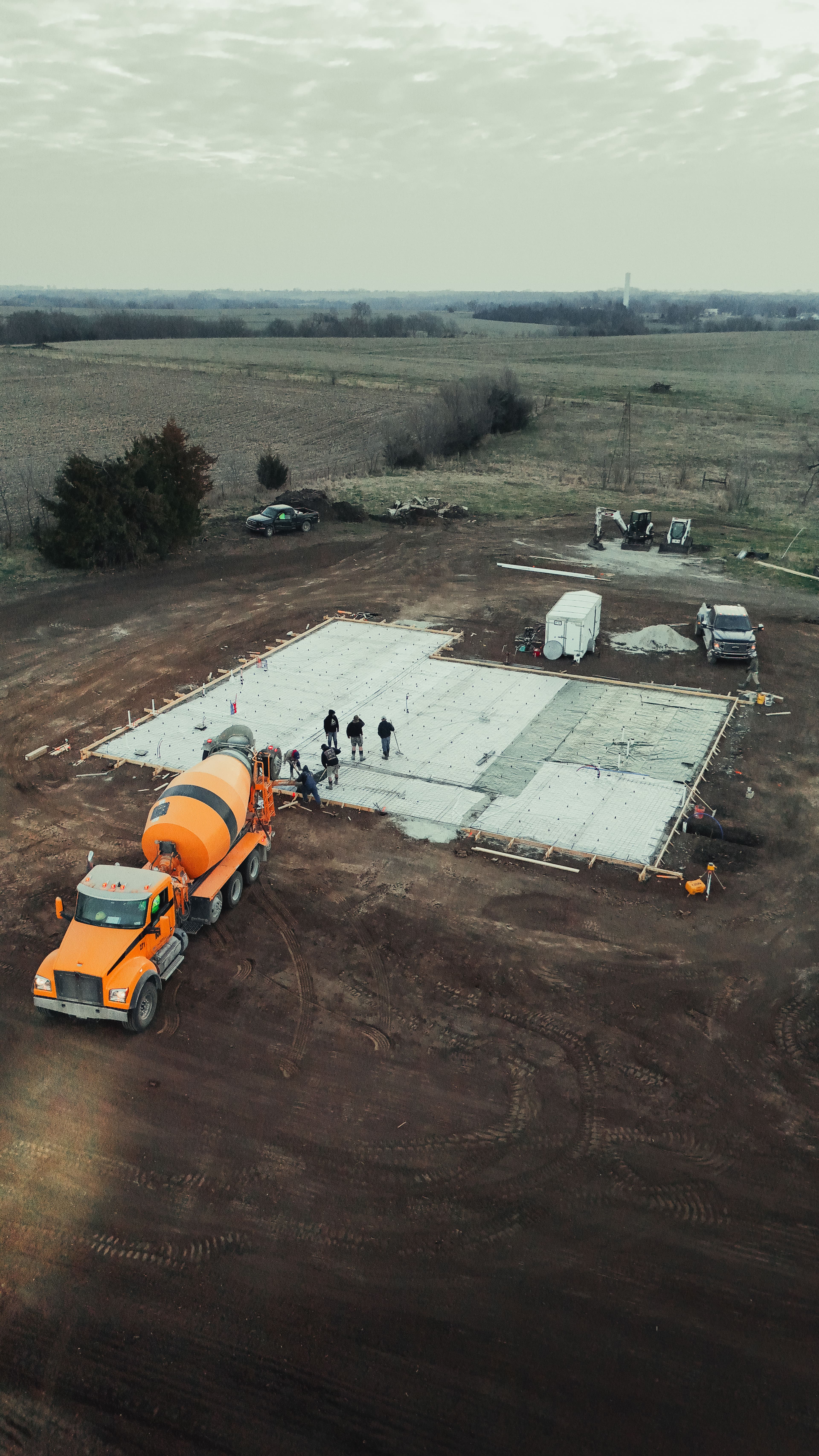Featured post - 4,000 Sq Ft House Pad Installed in Wamego, Kansas | Professional Concrete Contractor