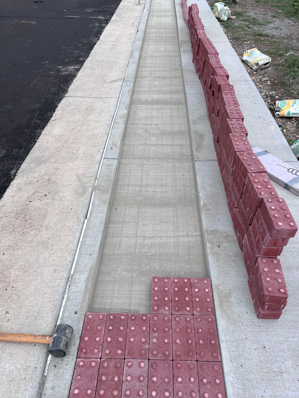 Custom Brick ADA Ramp Installation in Overland Park image