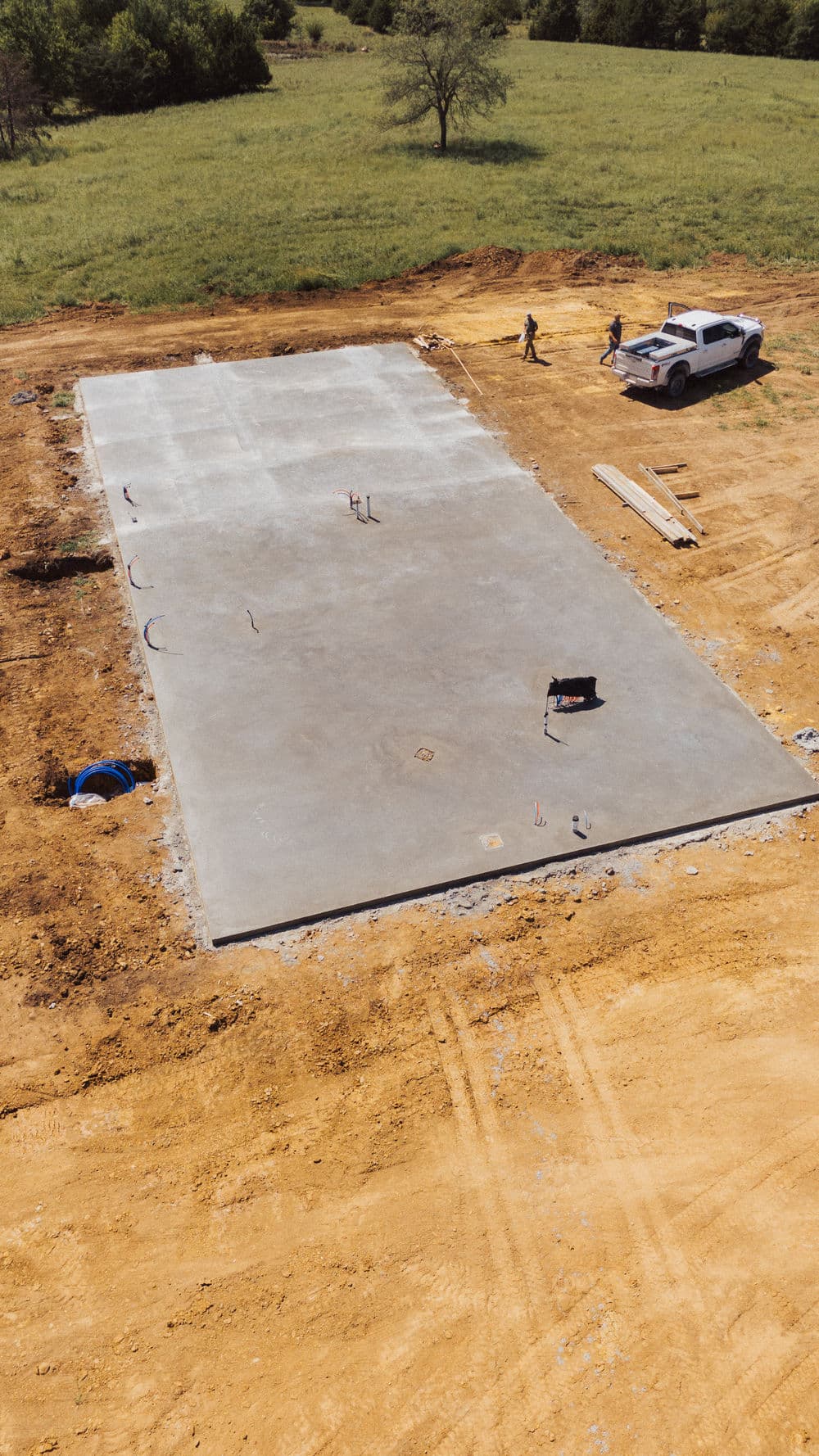 Gallery photos for Concrete House Pad with Heated Flooring in St. George KS: Image #3